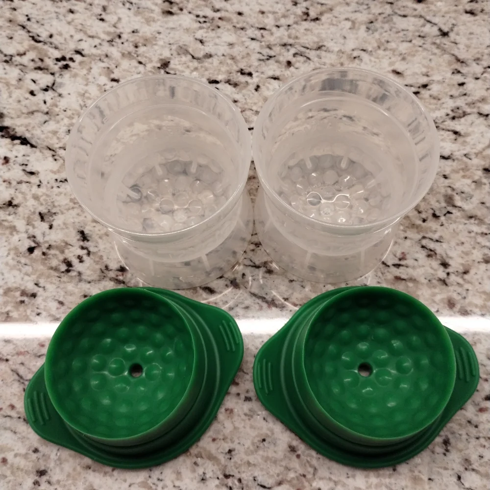 Ice Mold Silicone Golf Ball Cocktail Barware Set of 2 Tovolo Leak-Free